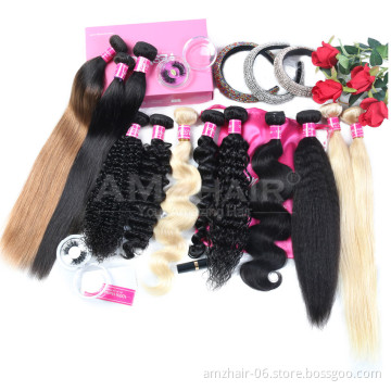 Raw Vietnamese Human Hair Supplier Wholesale Price Virgin Cuticle Aligned Hair From Single Donor Double Weaving Bundle Extension